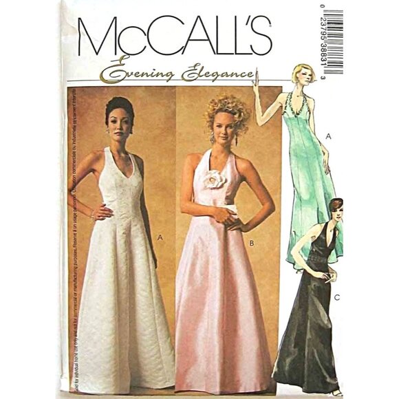 McCall's Sewing Pattern 3883 Misses Petite Lined Dresses Size 6-12 - Picture 1 of 2